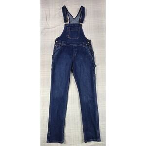 Dickies Workwear Carpenter Denim Utility Bib Overalls Womens 100% Cotton XS